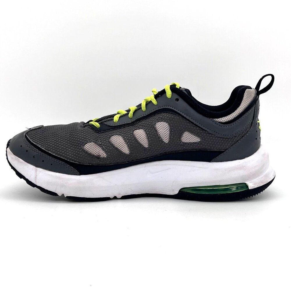 Nike Air Max Running Shoes Mens Size 8.5 Gray & Neon Green Jogging Workout - Picture 8 of 15